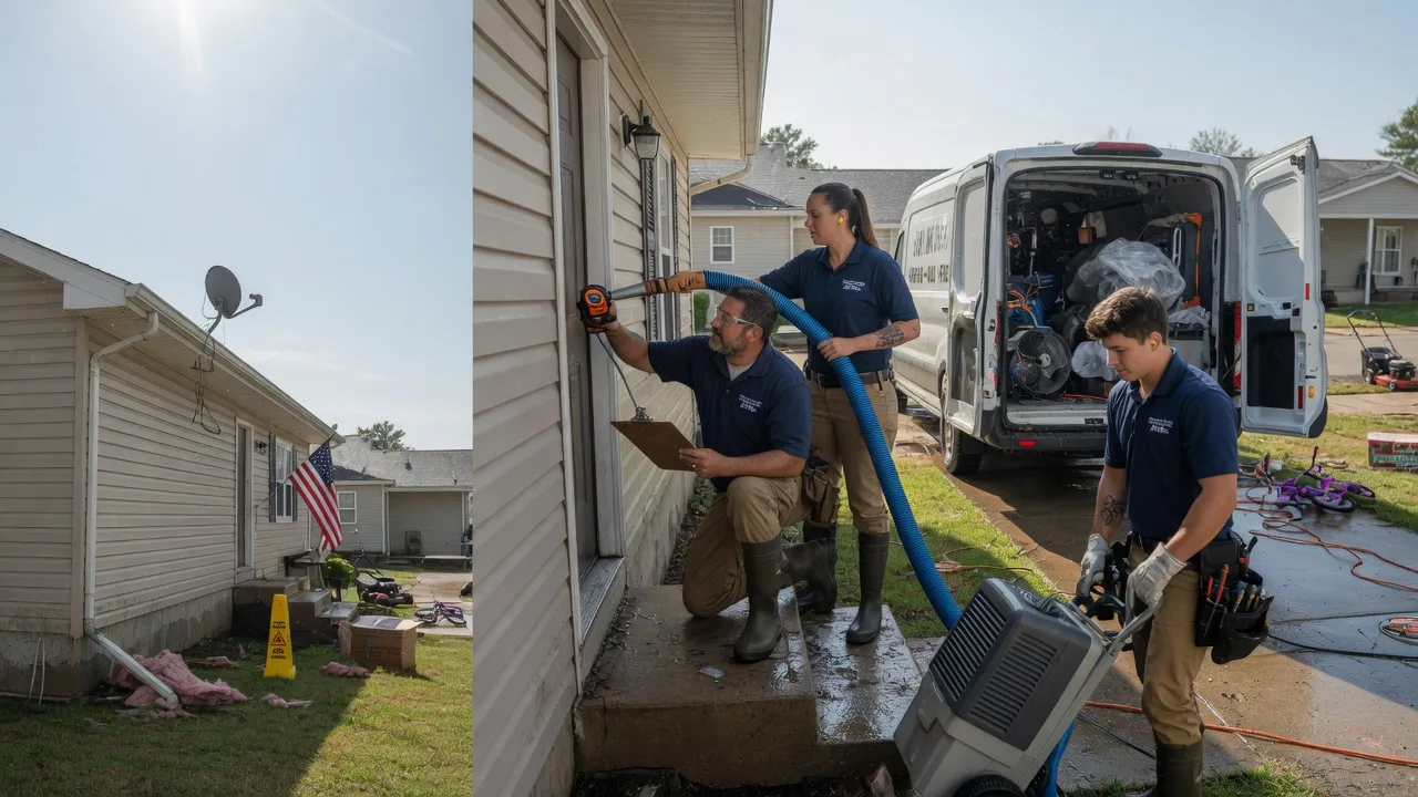 Ceiling Water Damage Restoration in Hyde Park, MA near me